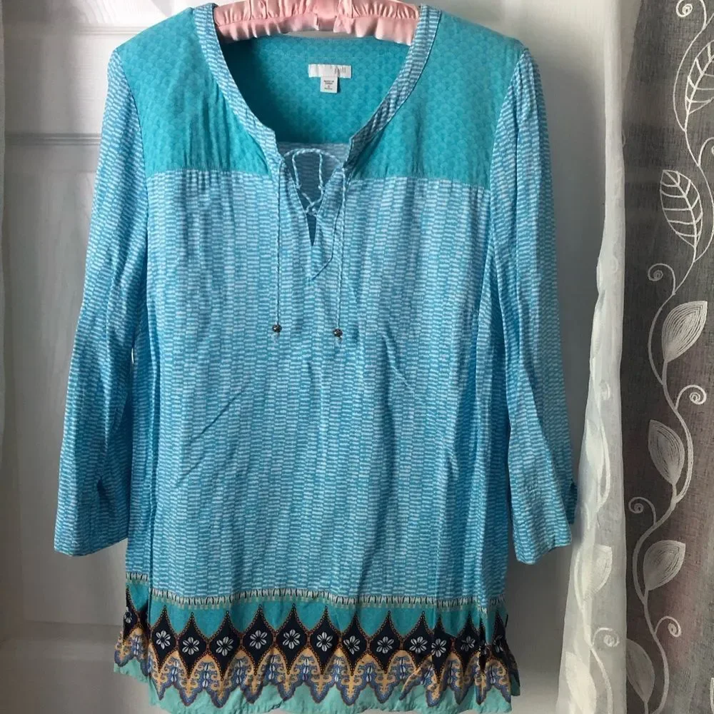 J.Jill women blouse top, size small p
